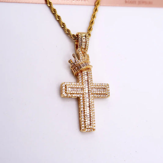 Royal Faith Cross Necklace