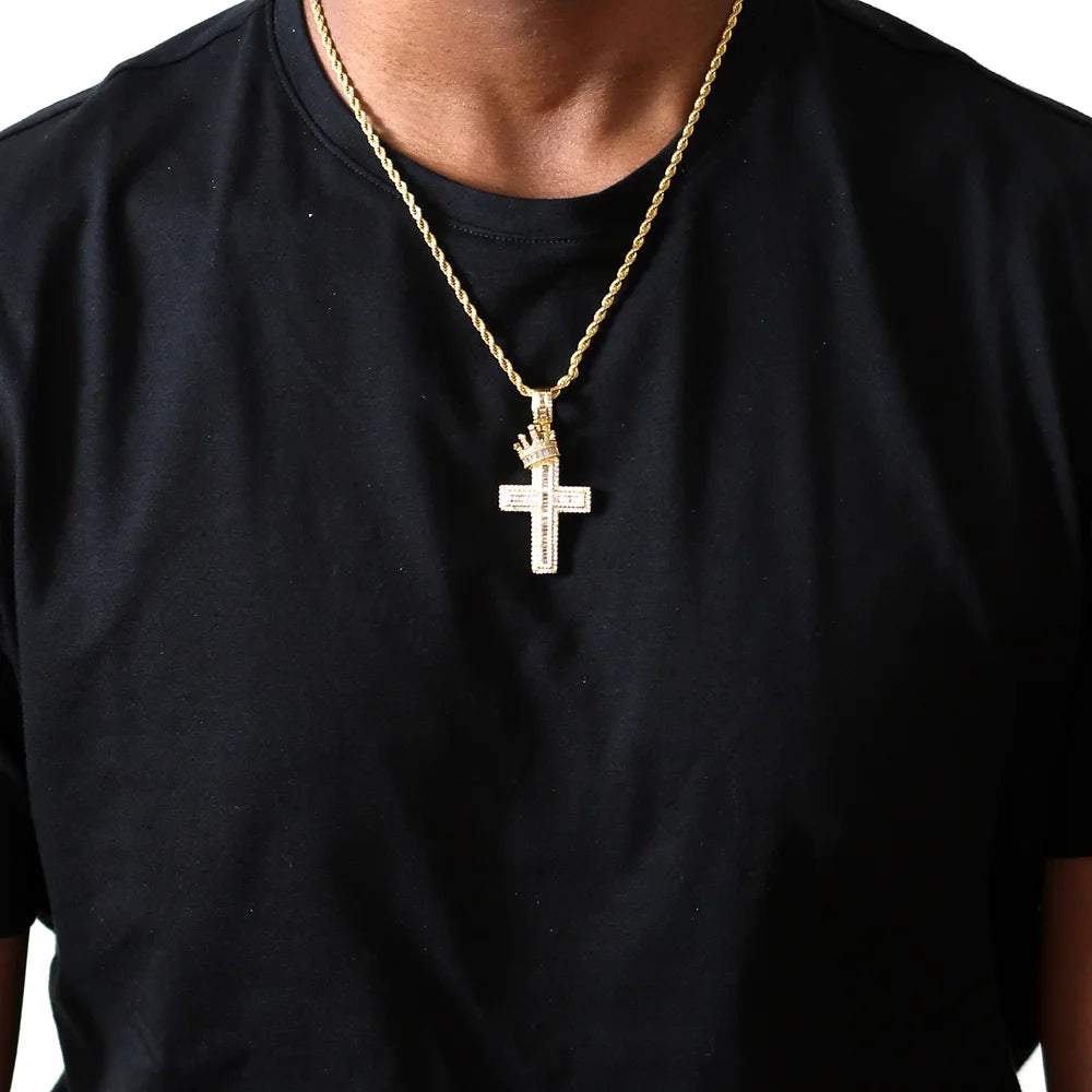 Royal Faith Cross Necklace