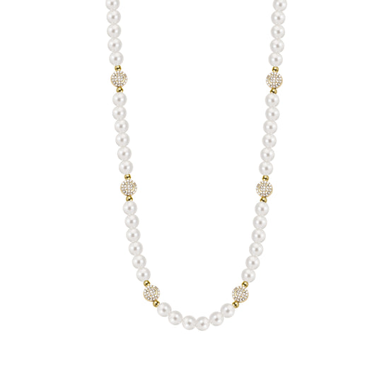 Smiley Luxe Pearl Necklace