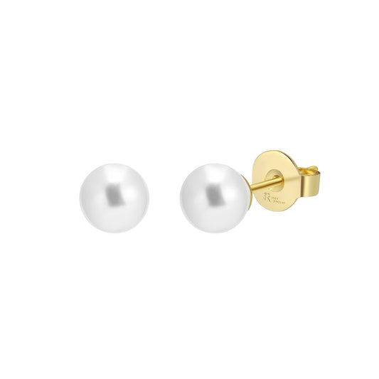 Simple Pearl Earrings