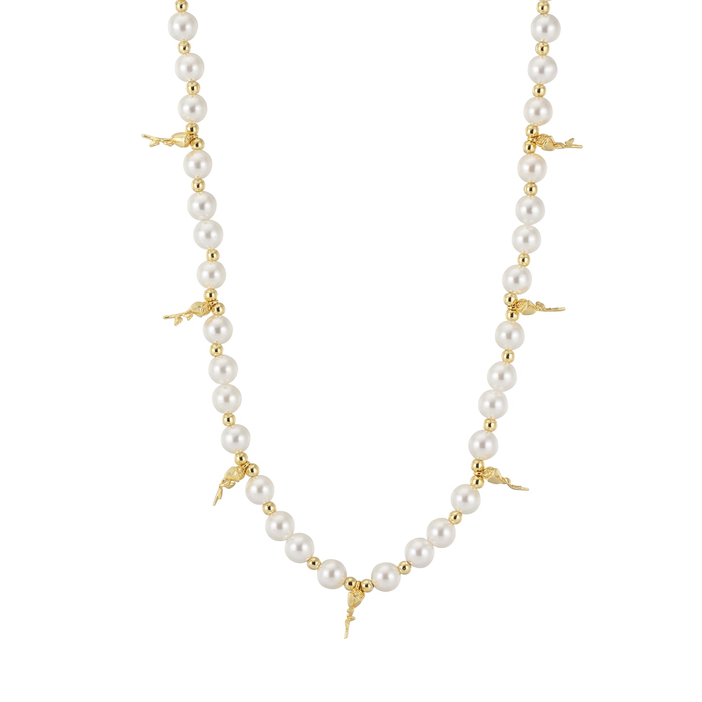 Celestial Garden Pearl Necklace