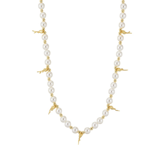 Celestial Garden Pearl Necklace