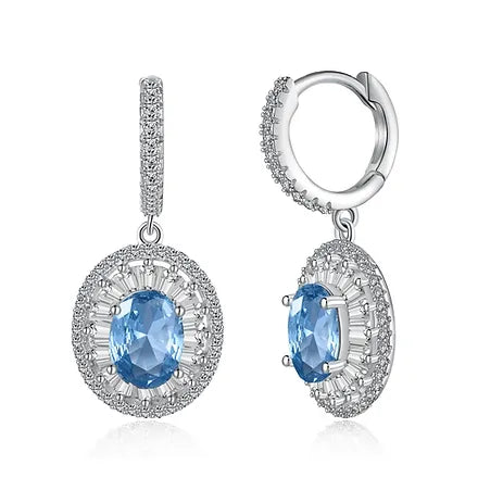 Natural Topaz Earrings