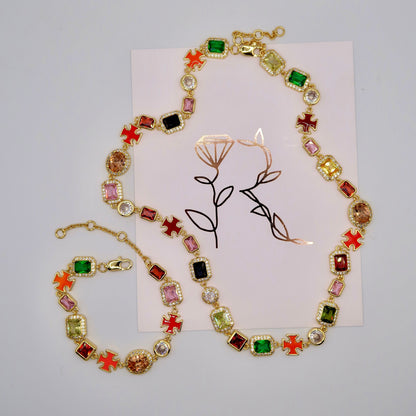 Multicolor Gemstone Set